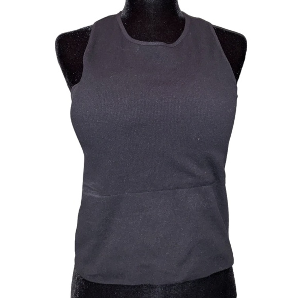 Shambhala Ribbed Padded Cropped Fitted Top